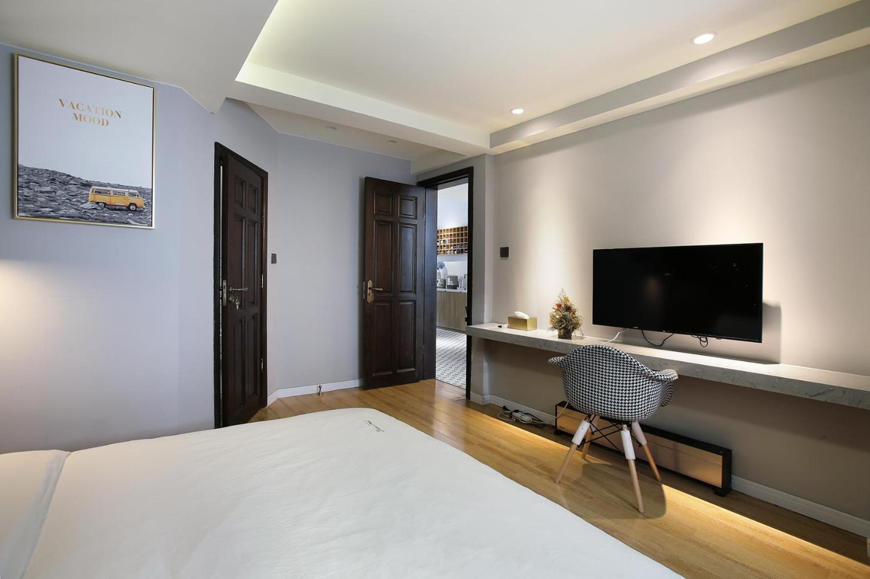 Shanghai Downtown Hills Boutique Guesthouse - Near Metro Line 7, Exit 3, Changping Road 部屋 写真