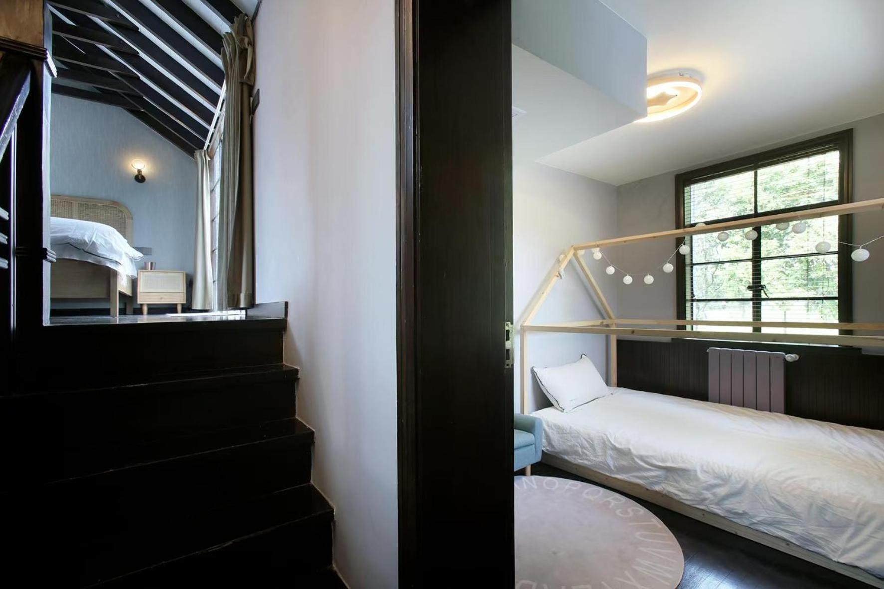 Shanghai Downtown Hills Boutique Guesthouse - Near Metro Line 7, Exit 3, Changping Road エクステリア 写真