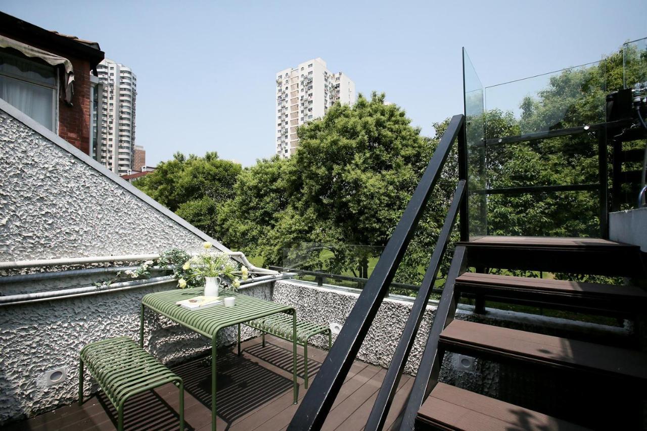 Shanghai Downtown Hills Boutique Guesthouse - Near Metro Line 7, Exit 3, Changping Road エクステリア 写真