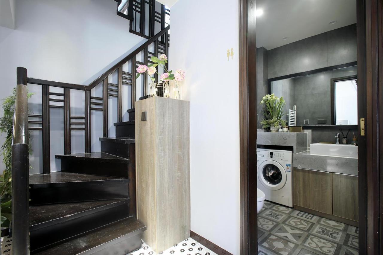 Shanghai Downtown Hills Boutique Guesthouse - Near Metro Line 7, Exit 3, Changping Road エクステリア 写真